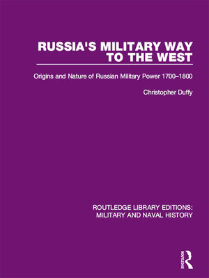 cover image of Russia's Military Way to the West